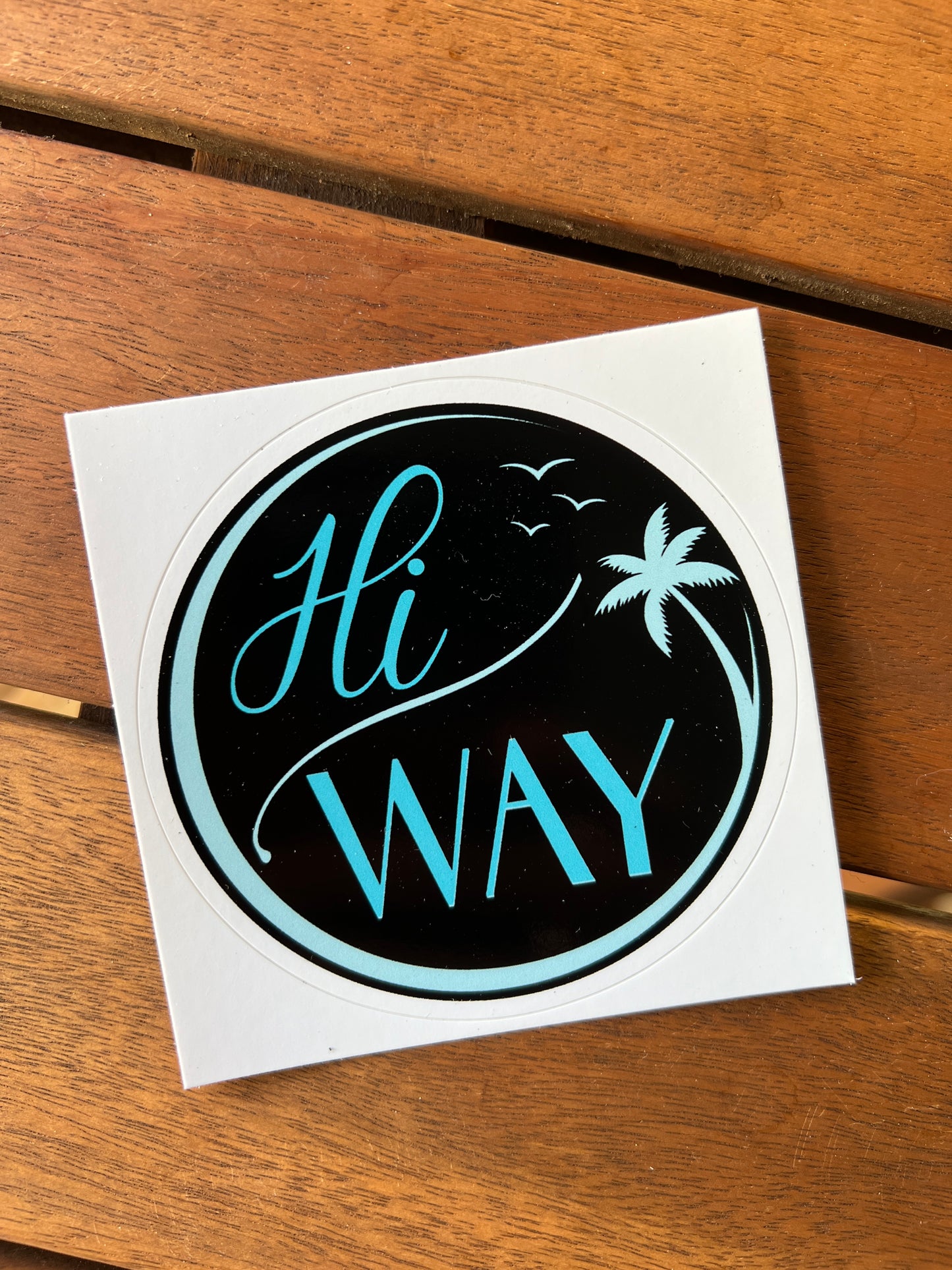 THE HIWAY - STAPLE BLACK - Bubble-free stickers