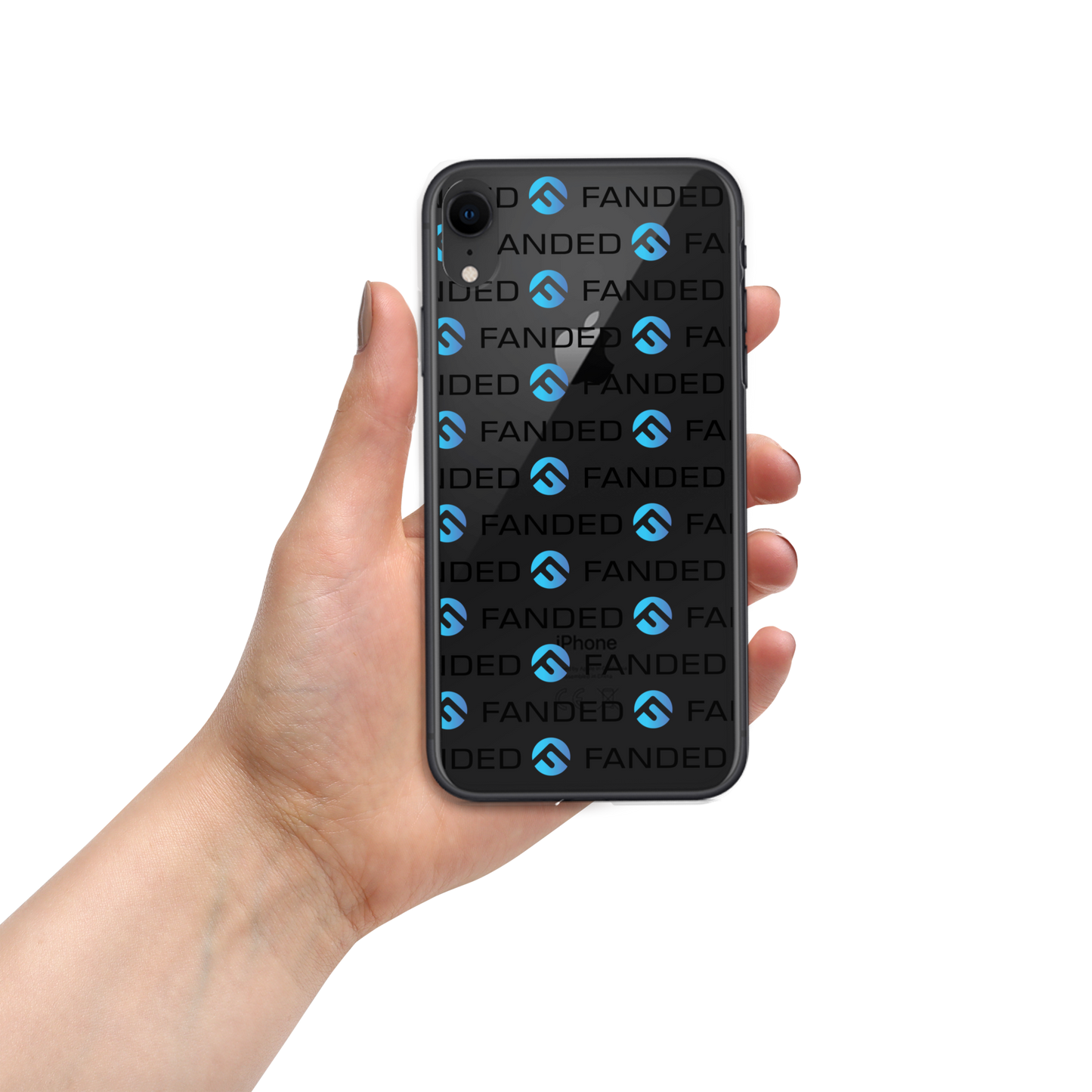 FANDED STAPLE - Clear Case for iPhone®