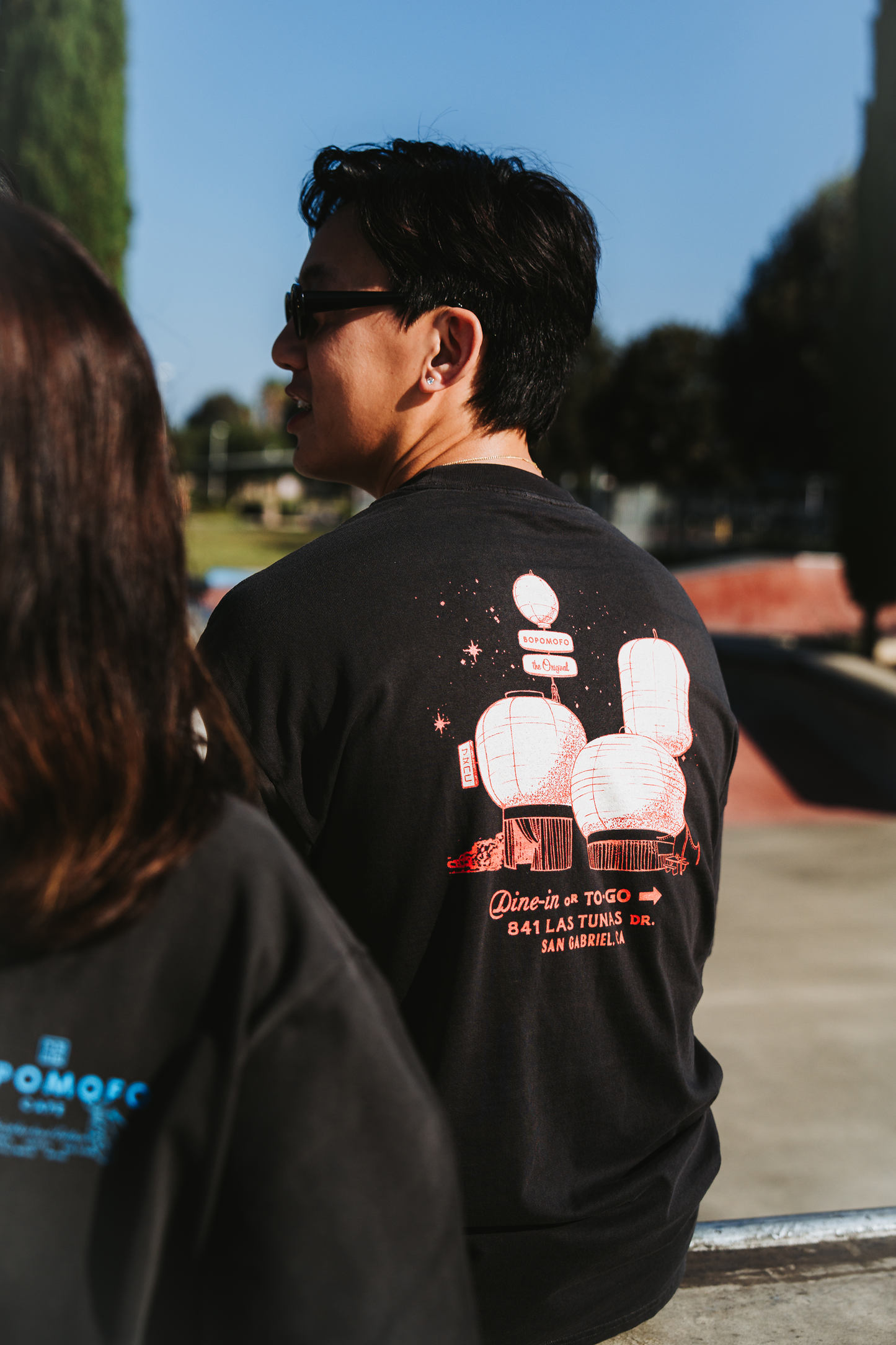 BOPOMOFO San Gabriel - Unisex Heavyweight Oversize Tee
