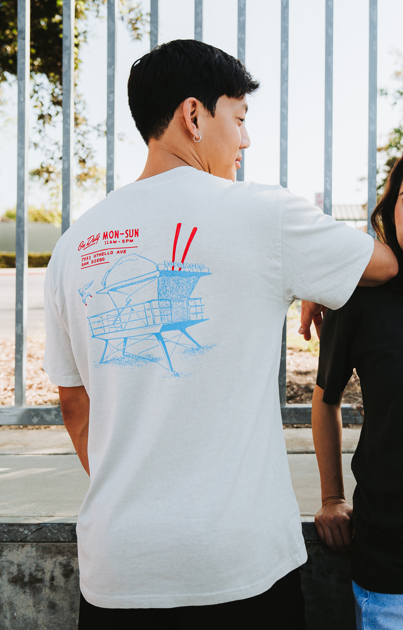 BOPOMOFO San Diego - Unisex Heavyweight Oversize Tee
