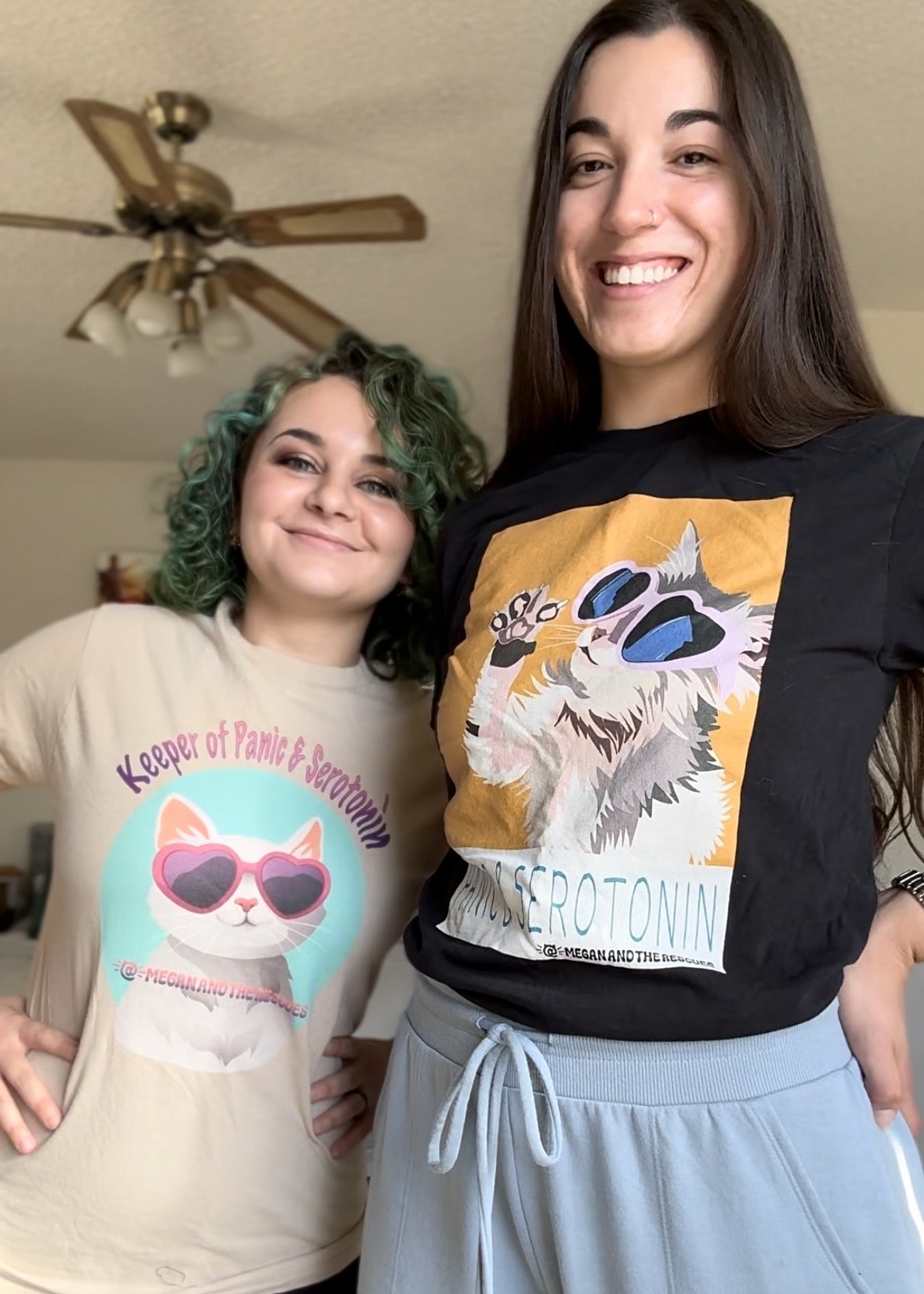 Keeper of Panic & Serotonin: Baby Bird - Unisex classic tee