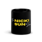 TNSS STAPLE - Black Glossy Mug