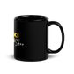 TNSS STAPLE - Black Glossy Mug
