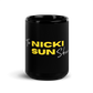 TNSS STAPLE - Black Glossy Mug