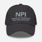 NPI TEXT - Dad hat