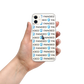 FANDED STAPLE - Clear Case for iPhone®