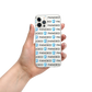 FANDED STAPLE - Clear Case for iPhone®
