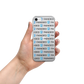 FANDED STAPLE - Clear Case for iPhone®