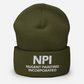 NPI TEXT - Cuffed Beanie