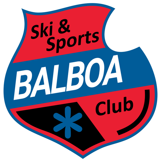 BSSC - BALBOA SKI AND SPORTS CLUB 2X2 STICKERS