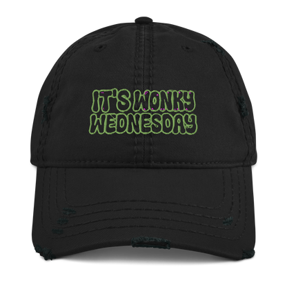 Wonky Wednesday - Distressed Dad Hat