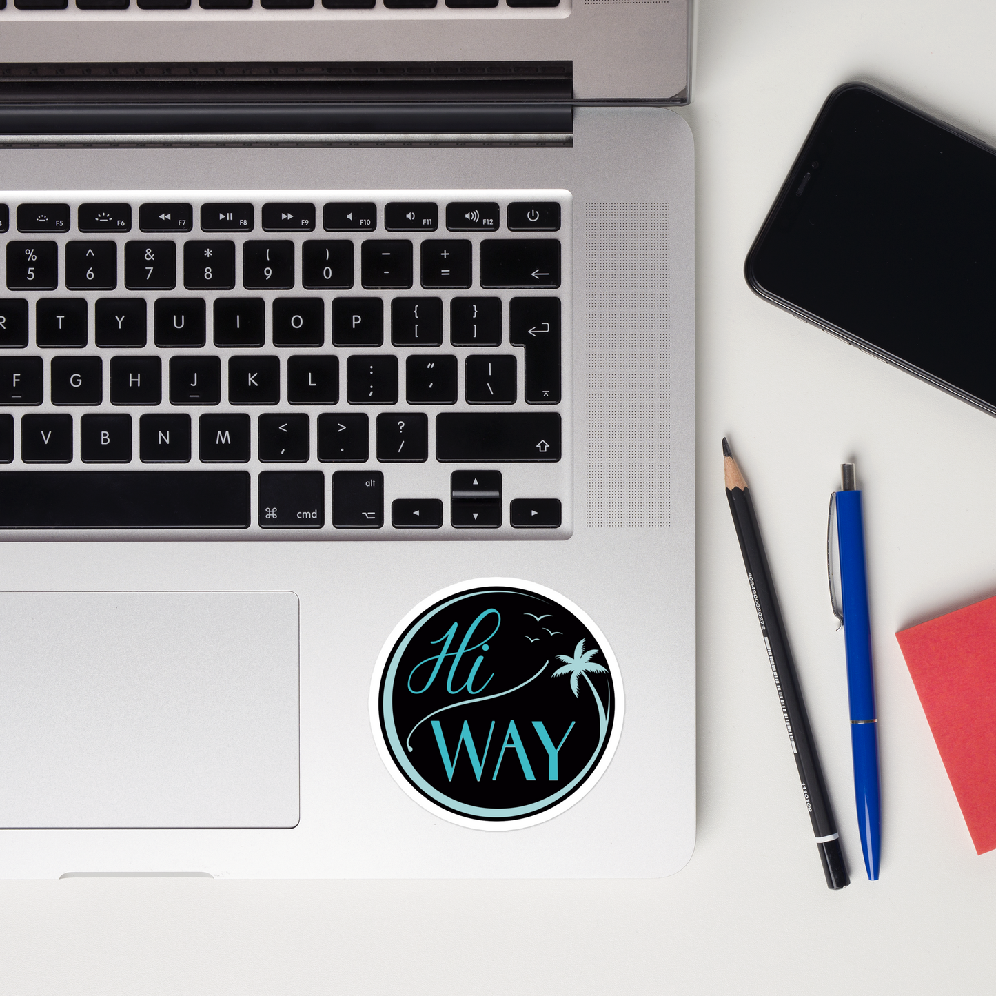 THE HIWAY - STAPLE BLACK - Bubble-free stickers