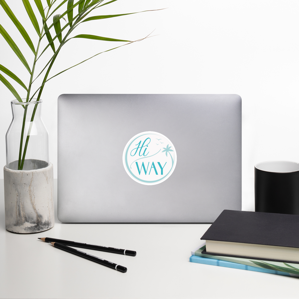 THE HIWAY - STAPLE WHITE - Bubble-free stickers