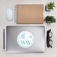 THE HIWAY - STAPLE WHITE - Bubble-free stickers