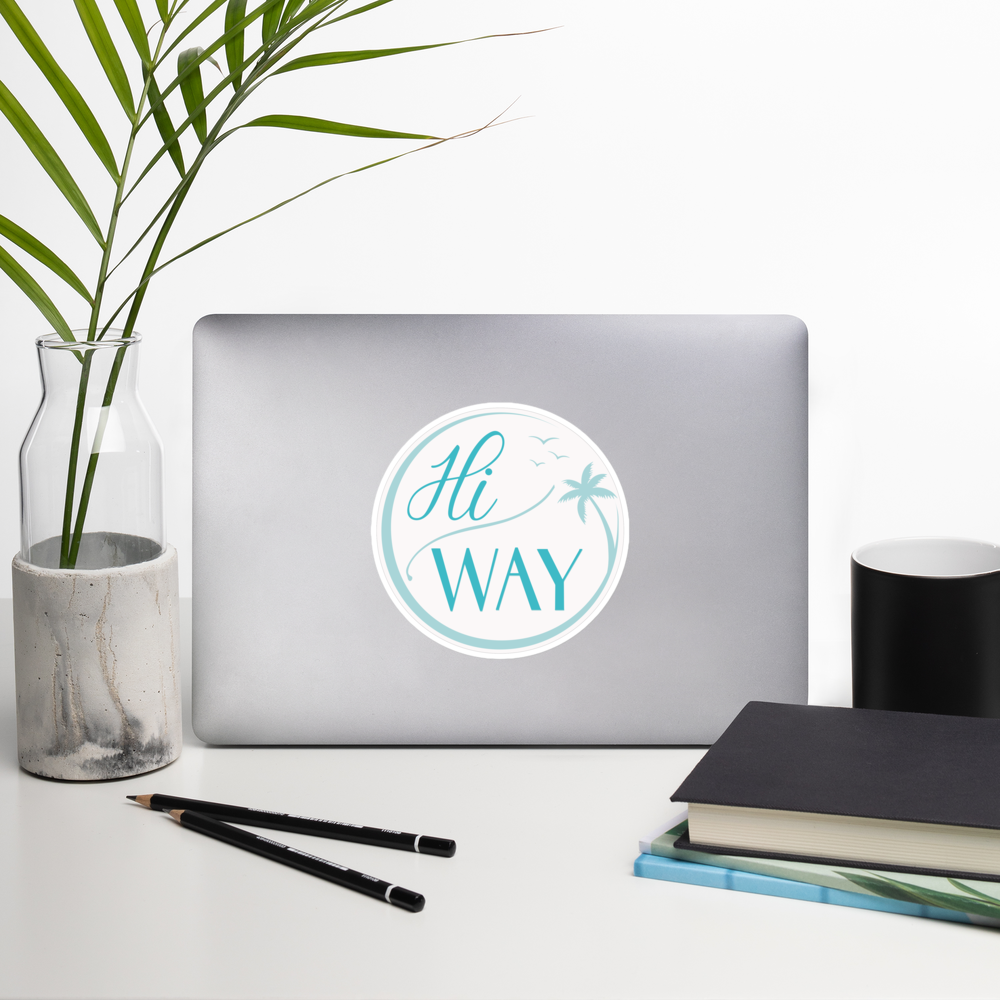 THE HIWAY - STAPLE WHITE - Bubble-free stickers