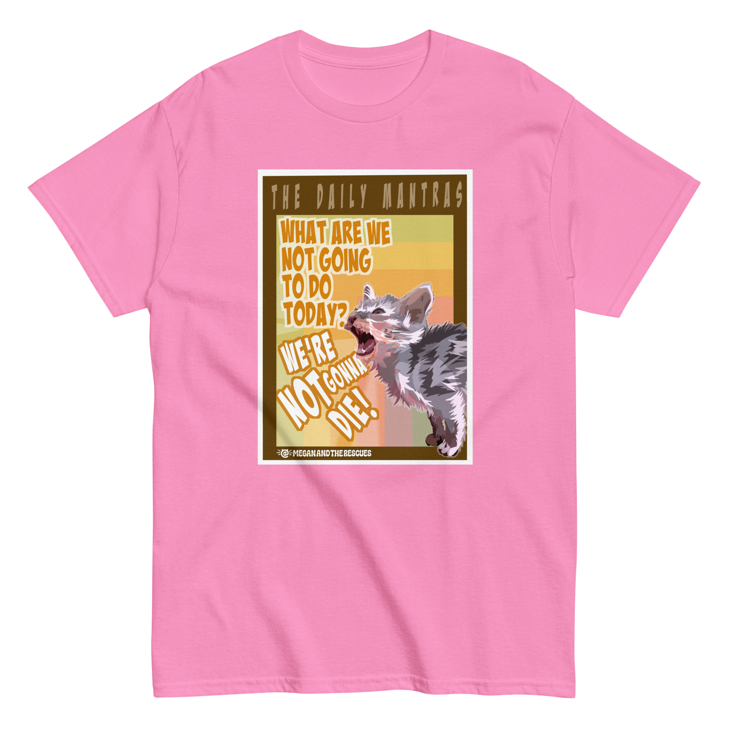 The Daily Mantras (Version 1) - UNISEX classic tee