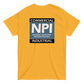 NPI STAPLE - UNISEX classic tee