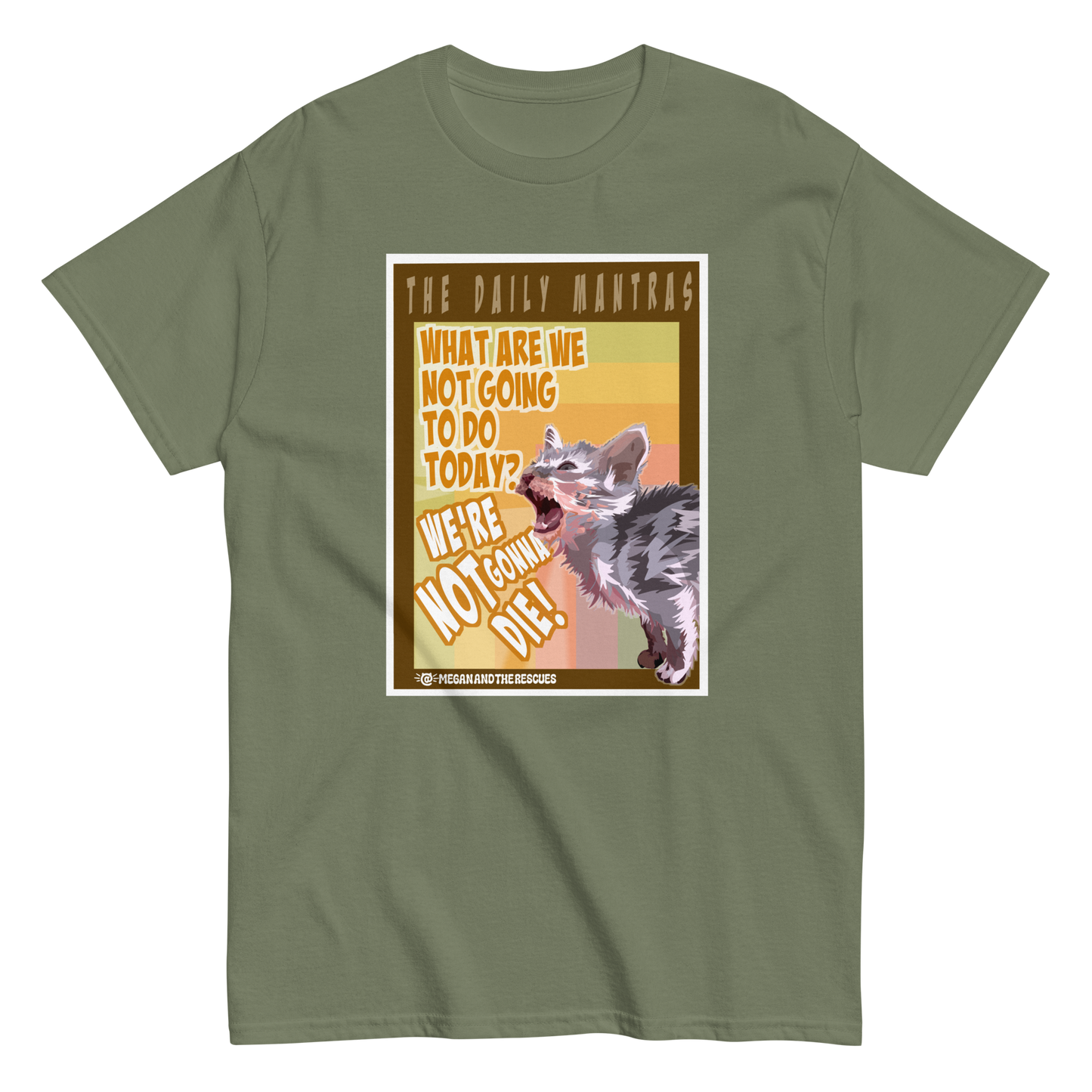 The Daily Mantras (Version 1) - UNISEX classic tee