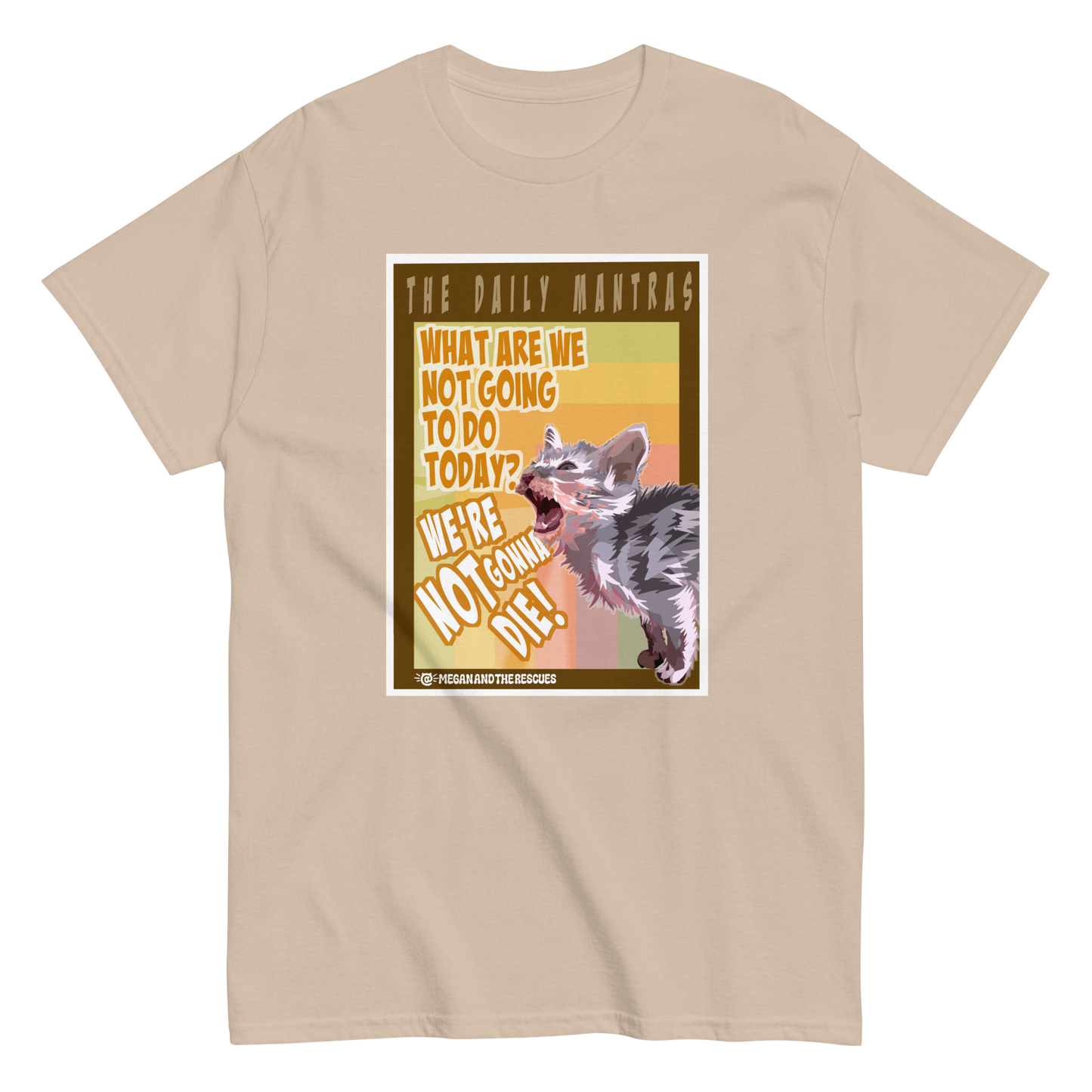 The Daily Mantras (Version 1) - UNISEX classic tee