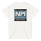 NPI STAPLE - UNISEX classic tee