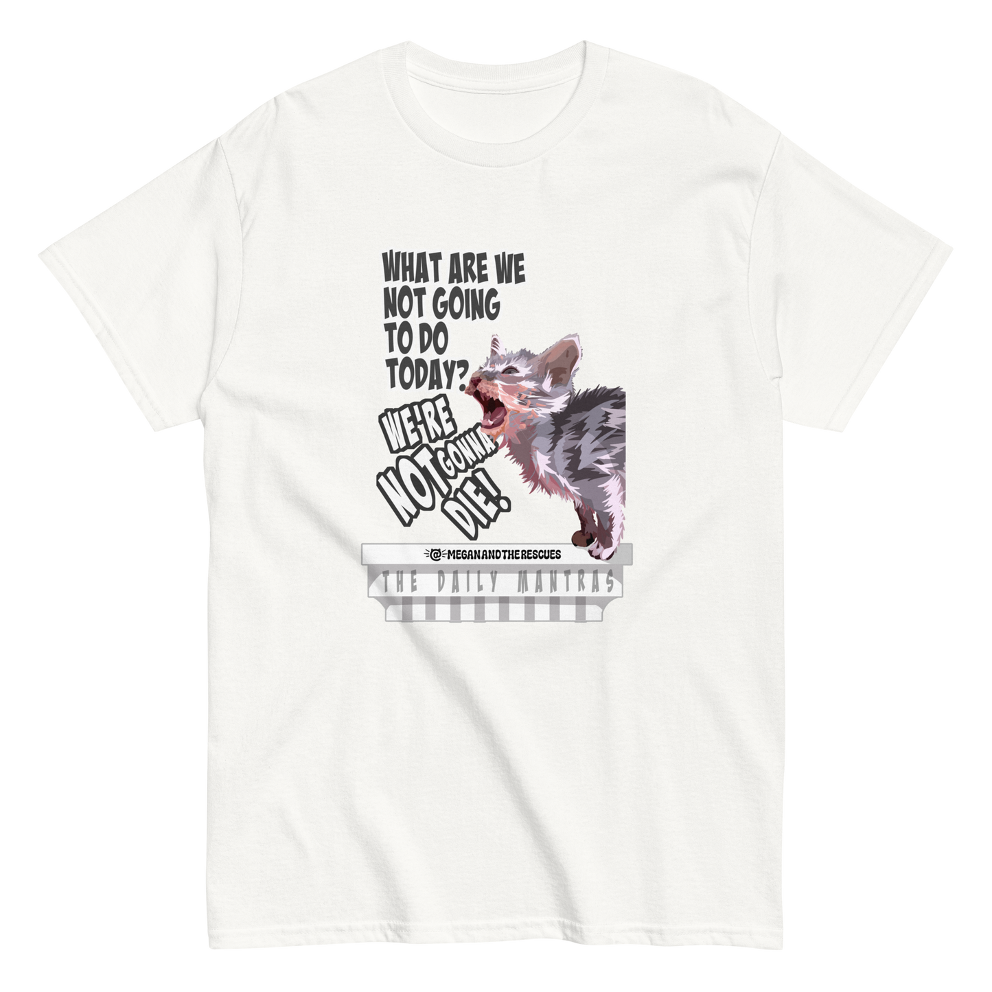 The Daily Mantras (Version 2) - UNISEX classic tee