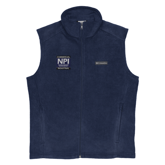 NPI STAPLE - UNISEX Columbia fleece vest