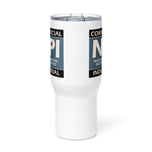 NPI STAPLE - Travel mug with a handle
