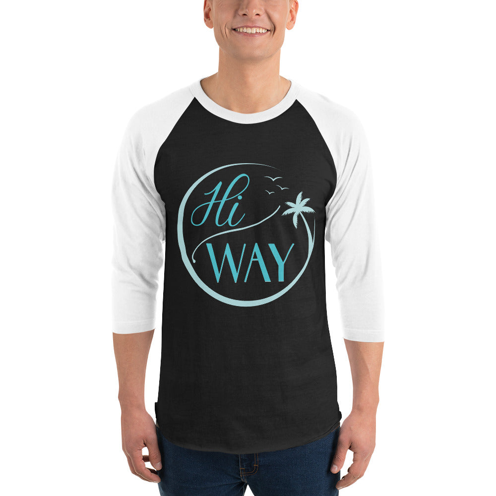 THE HIWAY - UNISEX 3/4 sleeve raglan shirt