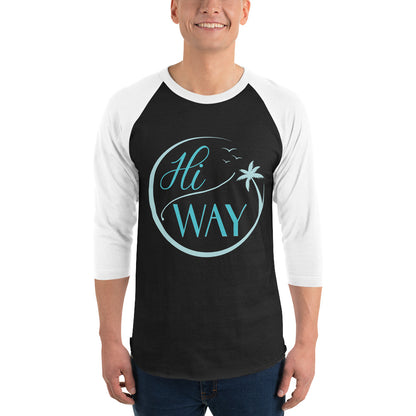 THE HIWAY - UNISEX 3/4 sleeve raglan shirt