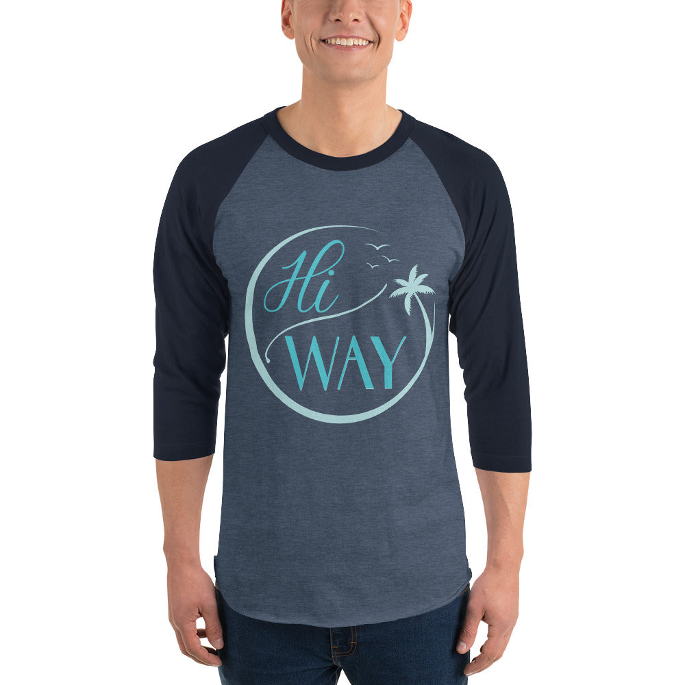 THE HIWAY - UNISEX 3/4 sleeve raglan shirt