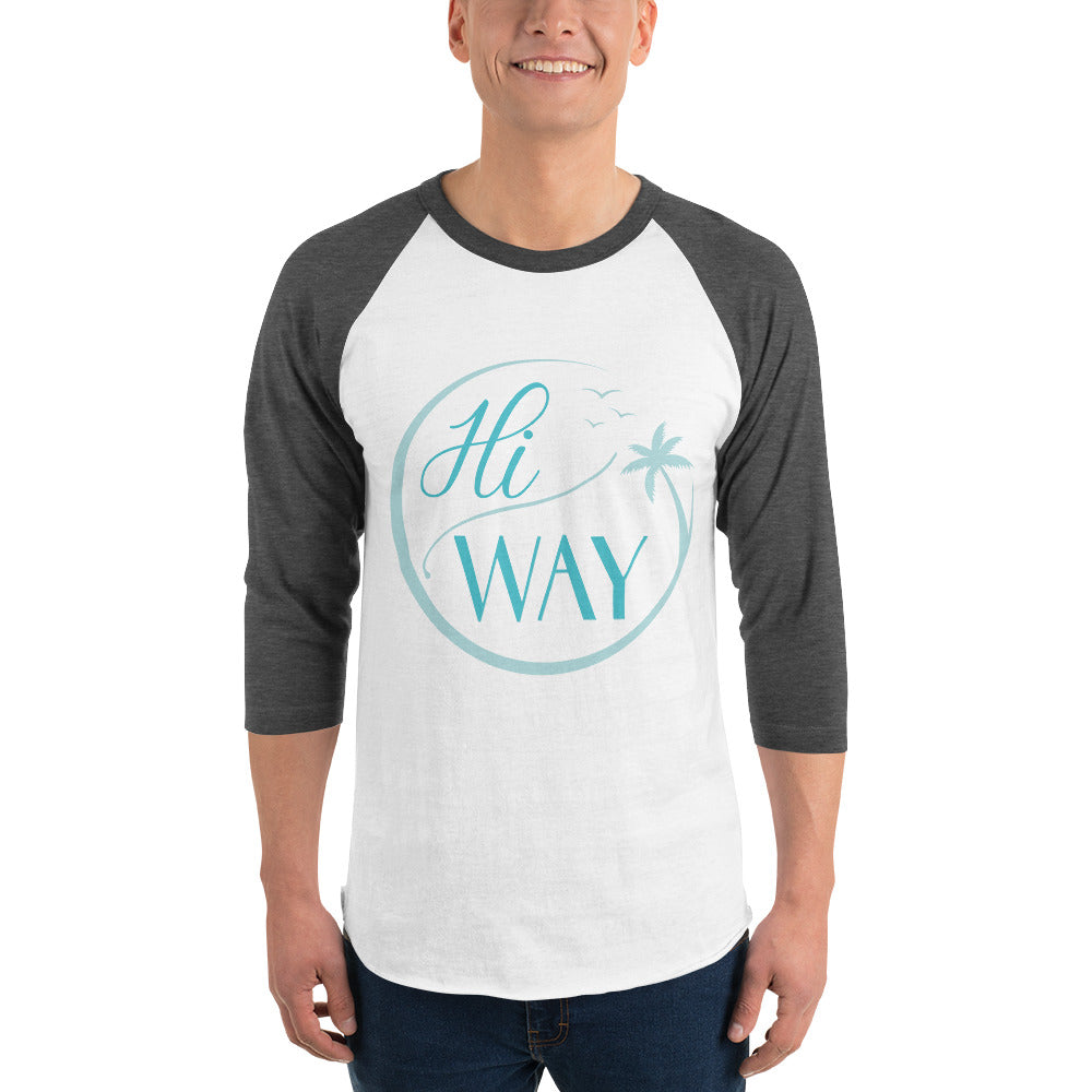 THE HIWAY - UNISEX 3/4 sleeve raglan shirt