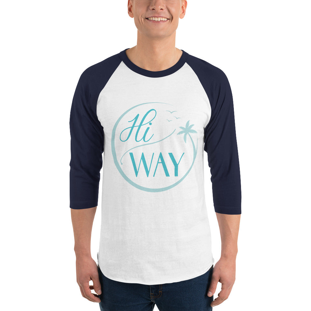 THE HIWAY - UNISEX 3/4 sleeve raglan shirt