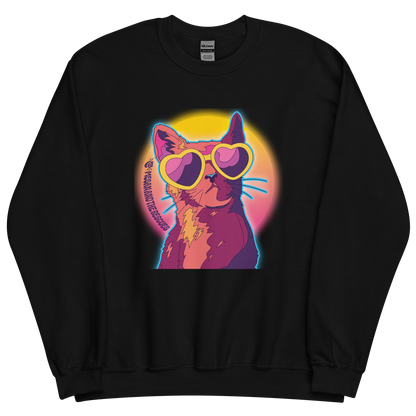 Baby Bird Disco Shades - Unisex Sweatshirt