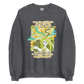 Weird Hair Attitude Green - Unisex Sweatshirt