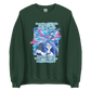 Weird Hair Attitude Blue - Unisex Sweatshirt
