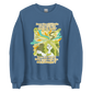 Weird Hair Attitude Green - Unisex Sweatshirt