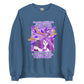 Weird Hair Attitude Purple - Unisex Sweatshirt