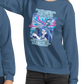 Weird Hair Attitude Blue - Unisex Sweatshirt