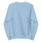 Weird Hair Attitude Blue - Unisex Sweatshirt