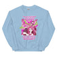 Weird Hair Attitude Pink - Unisex Sweatshirt