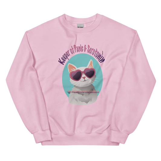 Keeper of Panic & Serotonin: Baby Bird - Unisex Sweatshirt