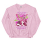 Weird Hair Attitude Pink - Unisex Sweatshirt