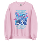 Weird Hair Attitude Blue - Unisex Sweatshirt