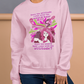Weird Hair Attitude Pink - Unisex Sweatshirt