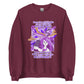 Weird Hair Attitude Purple - Unisex Sweatshirt