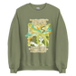 Weird Hair Attitude Green - Unisex Sweatshirt