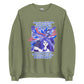 Weird Hair Attitude Dark Blue - Unisex Sweatshirt