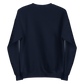 Weird Hair Attitude Blue - Unisex Sweatshirt