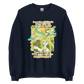 Weird Hair Attitude Green - Unisex Sweatshirt