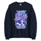 Weird Hair Attitude Dark Blue - Unisex Sweatshirt
